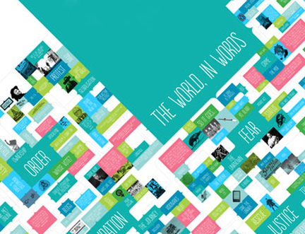 The 2012 programme: rethinking the world around us