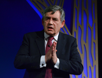 Gordon Brown shares thoughts on the Union at the Edinburgh International Book Festival