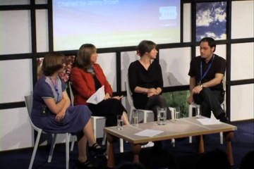 Rodge Glass, Jen Hadfield and Eleanor Thom (2010 event)