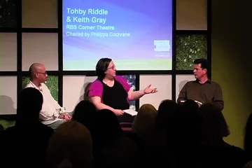 Tohby Riddle and Keith Gray (2010 teen event)