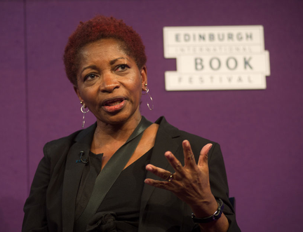 ‘To disarm America would be to dismantle the constitution of the United States’ says Bonnie Greer at the Edinburgh International Book Festival