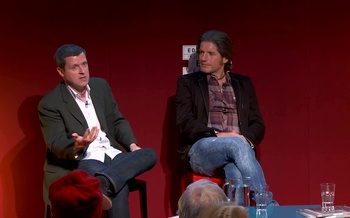 Charlie Adlard and Robbie Morrison (2014 event)