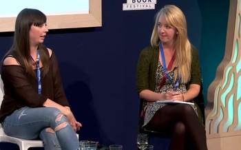 Holly Baxter and Rhiannon Cosslett (2014 event)