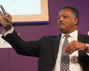 Civil Rights Campaigner Jesse Jackson Speaks at Edinburgh International Book Festival