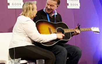 Edwyn Collins & Grace Maxwell with Ian Rankin (2015 Event)