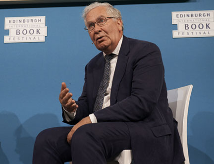 Mervyn King Speaks at Edinburgh International Book Festival