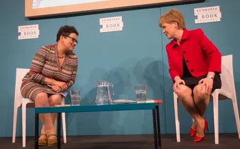 Jackie Kay with Nicola Sturgeon (2016 Event)