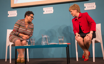 Jackie Kay with Nicola Sturgeon (2016 Event)