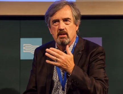 Irish Author Sebastian Barry Speaks Eloquently at the Book Festival 