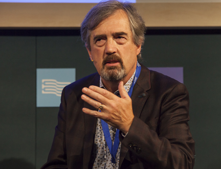 Irish Author Sebastian Barry Speaks Eloquently at the Book Festival 