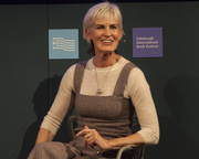 Judy Murray speaks at the Edinburgh International Book Festival