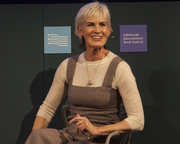 Judy Murray Speaks at a Sold Out Book Festival Event