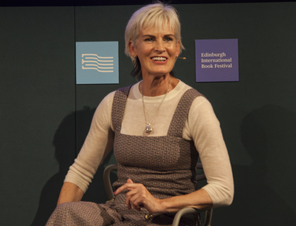 Judy Murray Speaks at a Sold Out Book Festival Event