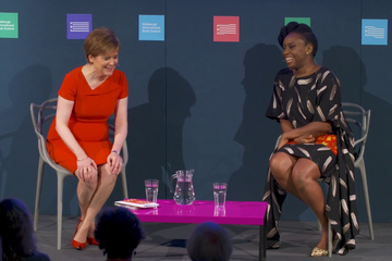 Chimamanda Ngozi Adichie with Nicola Sturgeon (2017 Event)