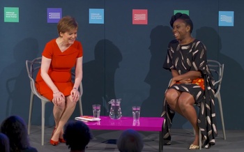 Chimamanda Ngozi Adichie with Nicola Sturgeon (2017 Event)