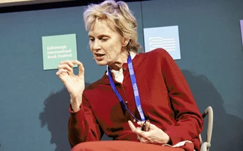 Siri Hustvedt with Elif Shakaf (2017 event)