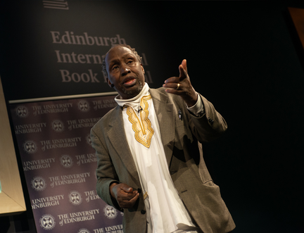 Kenyan Novelist Ngũgĩ wa Thiong'o Speaks at the Book Festival