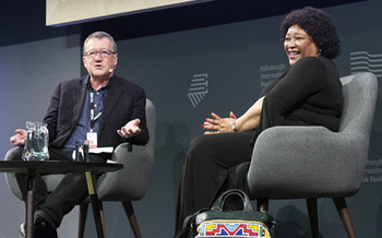 Zindzi Mandela with Allan Little (2018 Event)