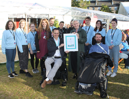 Book Festival Wins Euan's Guide Accessible Festival Award for Third Consecutive Year