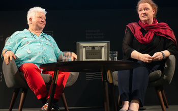 Sue Black with Val McDermid (2018 Event)