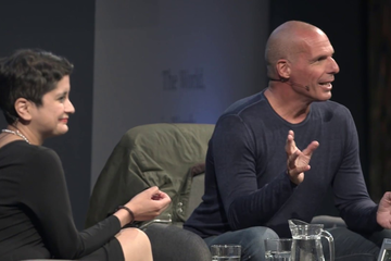 Yanis Varoufakis with Shami Chakrabarti (2018 Event)