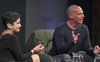 Yanis Varoufakis with Shami Chakrabarti (2018 Event)