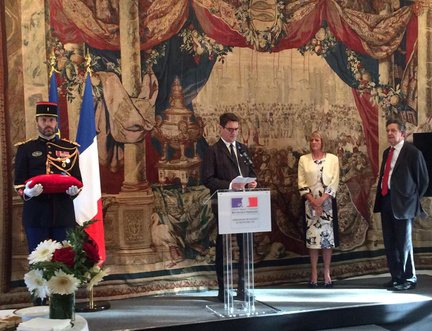 Director awarded the Ordre National du Mérite