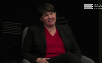 Ruth Davidson talks to Katherine Grainger at the Edinburgh International Book Festival