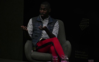 DeRay Mckesson at the Edinburgh International Book Festival