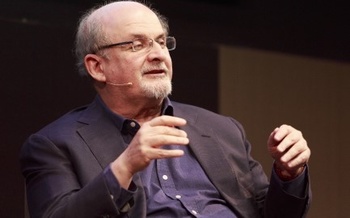 Salman Rushdie at the Edinburgh International Book Festival