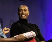 Casey Gerald talks to DeRay Mckesson at the Edinburgh International Book Festival