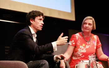 Rory Stewart speaks with Charlotte Higgins at the Edinburgh International Book Festival