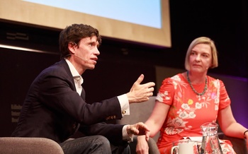 Rory Stewart speaks with Charlotte Higgins at the Edinburgh International Book Festival