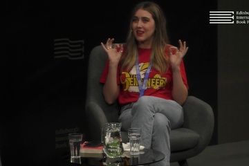 Gina Martin at the Edinburgh International Book Festival