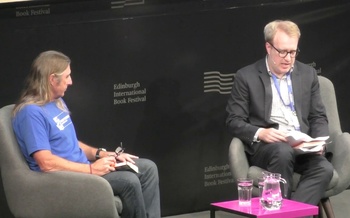 Tim Winton talks to John Williams at the Edinburgh International Book Festival