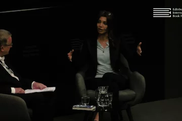 Allan Little's Big Interview with Elif Shafak at the Edinburgh International Book Festival