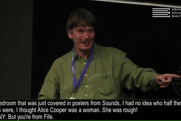 Ian Rankin at the 2019 Edinburgh International Book Festival