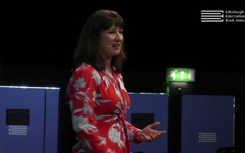 Rachel Reeves at the Edinburgh International Book Festival
