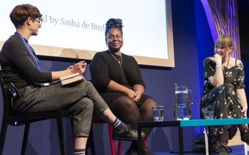 Candice Carty-Williams & Annaleese Jochems at the Edinburgh International Book Festival