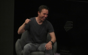 Markus Zusak speaks to Janet Ellis at the Edinburgh International Book Festival