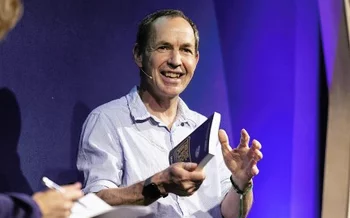 Mike Berners-Lee at the Edinburgh International Book Festival
