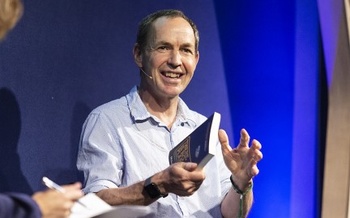 Mike Berners-Lee at the Edinburgh International Book Festival