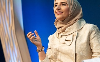 Jokha Alharthi at the Edinburgh International Book Festival