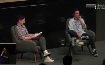 Jack Monroe at the Edinburgh International Book Festival