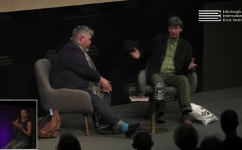 Ian Rankin talks to Phill Jupitus at the Edinburgh International Book Festival