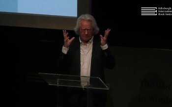 A C Grayling at the Edinburgh International Book Festival