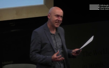 Chris Brookmyre talks to Brian Taylor at the Edinburgh International Book Festival