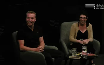 Chris Hoy at the Edinburgh International Book Festival