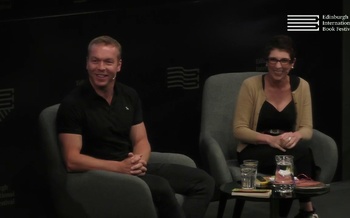 Chris Hoy at the Edinburgh International Book Festival