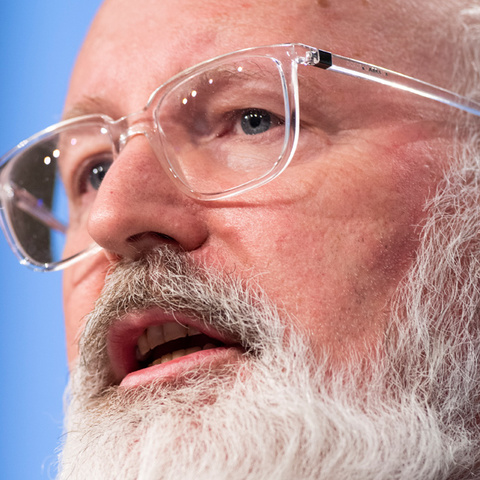 Frans Timmermans with Gordon Brown: The Way Forward for Europe (2020 Event)